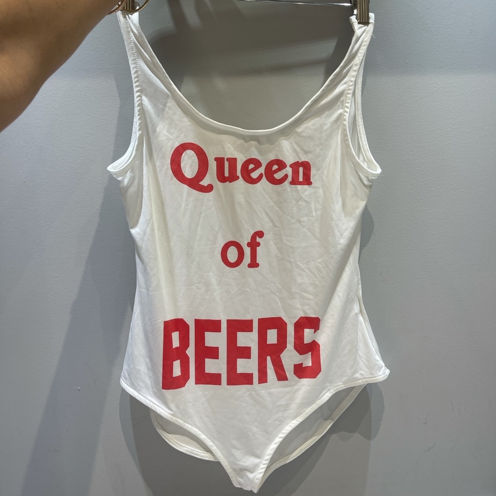 Queen of beers bodysuit